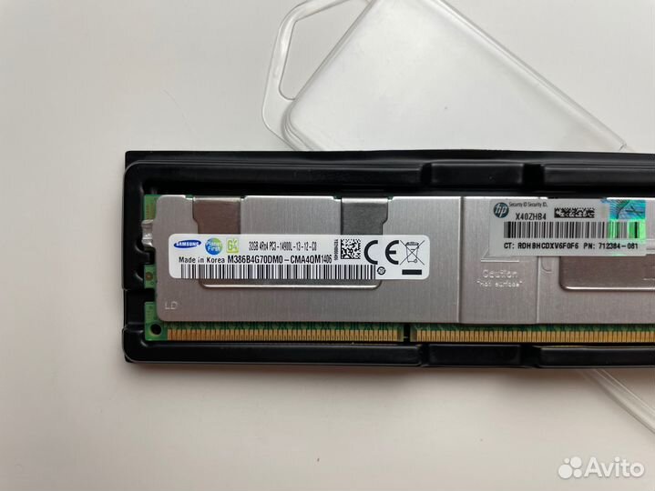 Серверная samsung 32GB DDR3 REG ECC 1866MHz