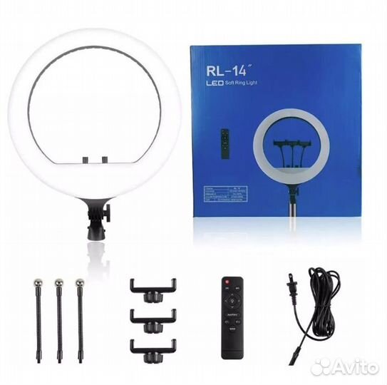 Кольцевая лампа 36 см RL 14 профессиональная