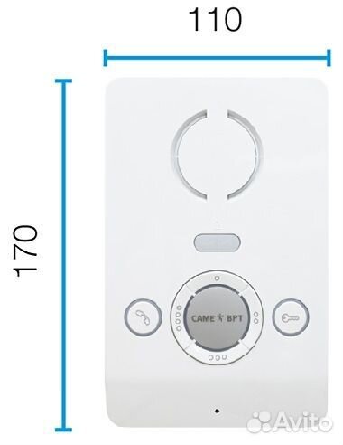 PEC IP Аудиодомофон IP360 came BPT