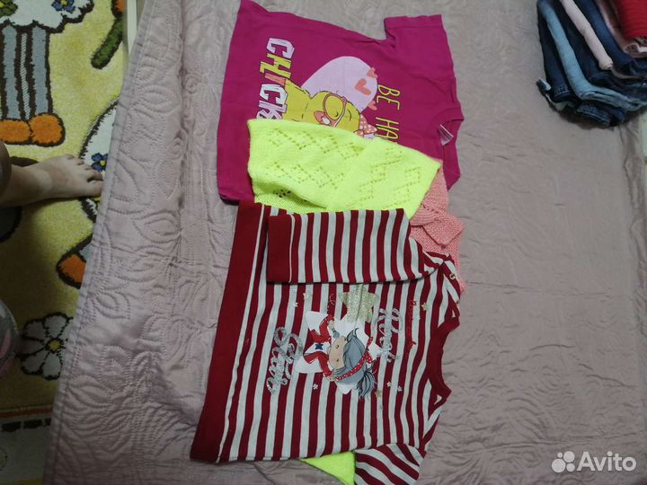 Продам вещи пакетом на девочку 86,92р