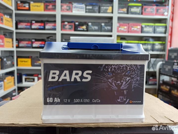 Аккумулятор на Форд Фокус Bars 60ah низкий