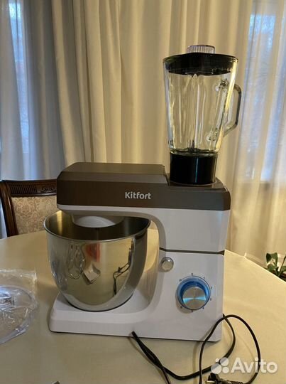 Миксер планетарный kitfort 2 в 1 kt-1339-2