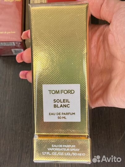 Tom ford soleil blanc и Baccarat Rouge 540