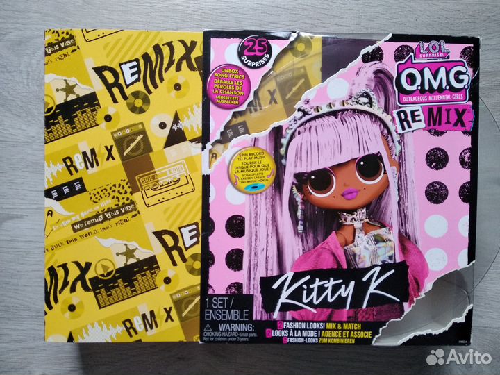 Кукла L.O.L. Surprise O.M.G. Remix Kitty K (ориг)