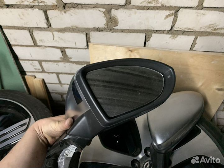 Зеркала golf 7 gti/r матовые