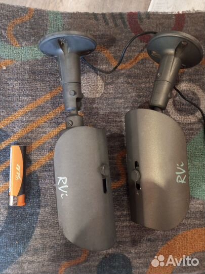 Камеры видеонаблюдения, использовались как муляж