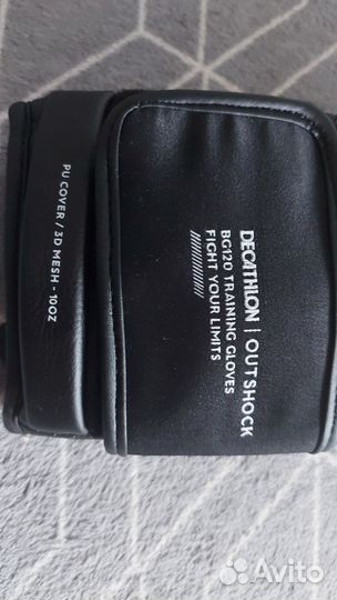 Боксерские перчатки decatlon outshock bg120 oz10