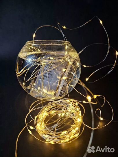 Гирлянда роса 10м