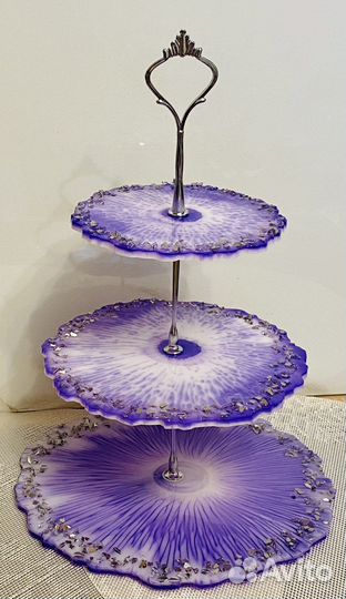 Фруктовница из эпоксидной смолы