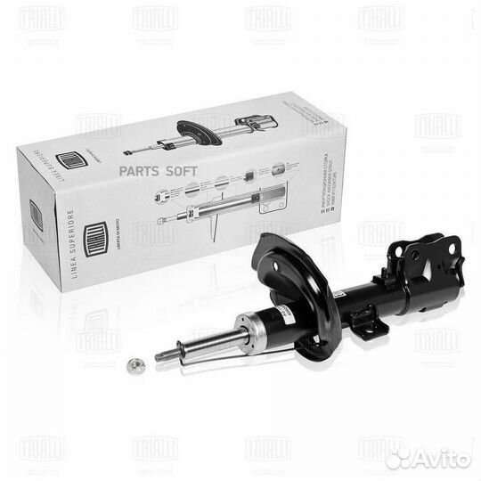 Амортизатоp mitsubishi Lancer X 07