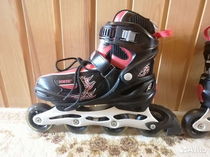Роликовые коньки раздвижные Roces новые