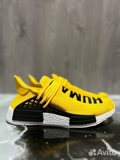 Кроссовки Adidas PW Human Race NMD Yellow жёлтые