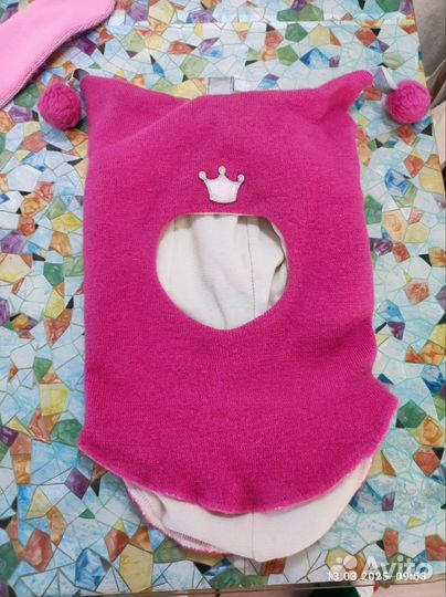 Два шлема на девочку