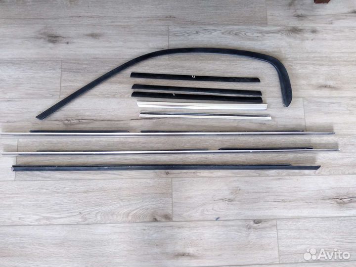 BMW X5 e53 молдинг дверей и форточек