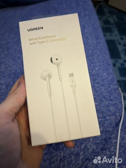 Наушники ugreen EP101 Type-c