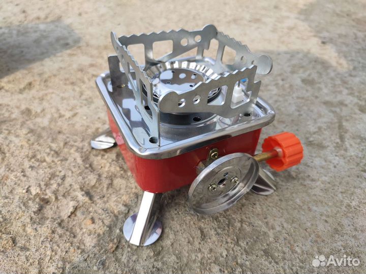 Плитка газовая туристическая с пьезоподжигом