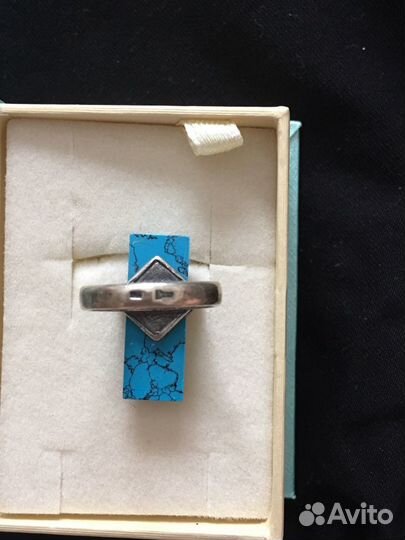 Серебряное кольцо с бирюзой