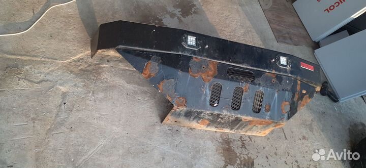 Силовой бампер pajero sport 1