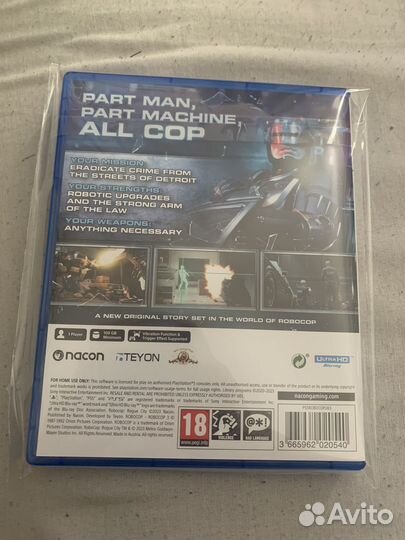 Robocop rogue city ps5 диск