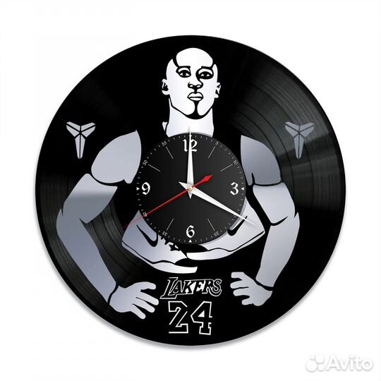 Часы настенные Коби Брайант Kobe Bryant из винила