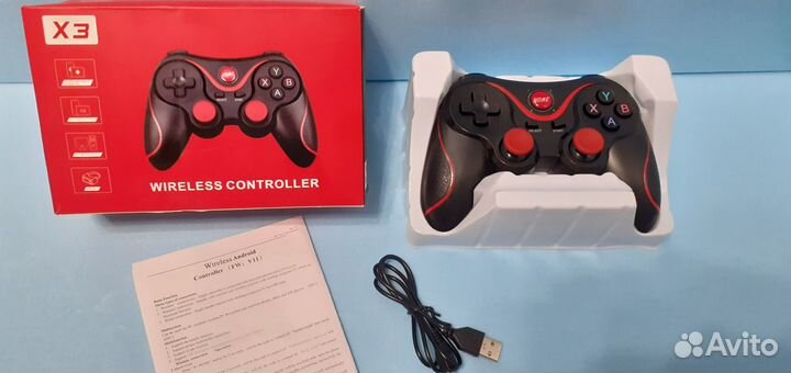 Геймпад X3 беспроводной. Джойстик для Android, ios