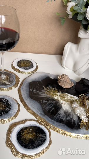 Сервировочный набор ручная работа