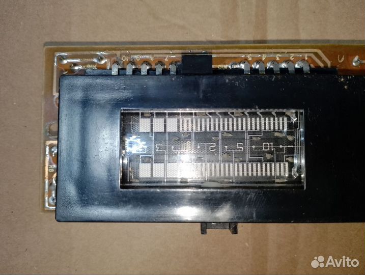 Плата индикатор каналов усилителя Романтика 222с