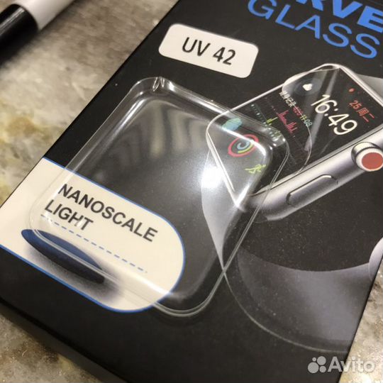 Защитное стекло для Apple Watch 38, 40, 42, 44 мм