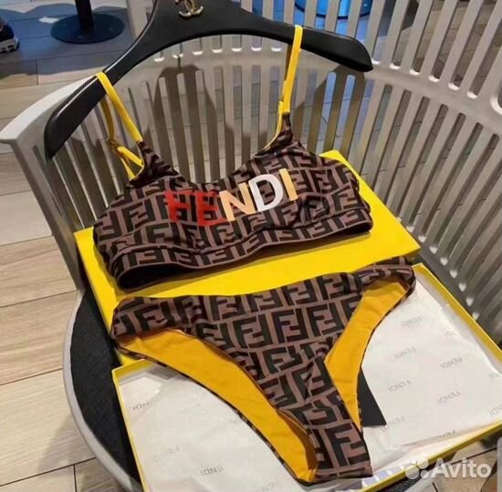 Купальник раздельный Fendi