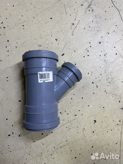 Тройник Ф75 пвх