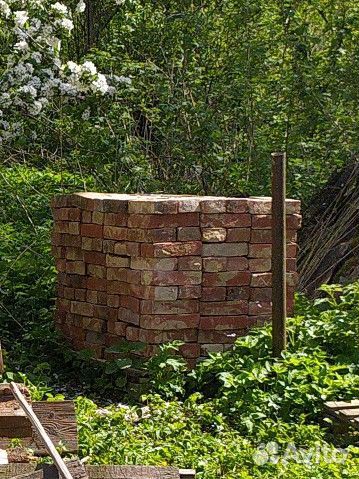 Кирпич красный бу