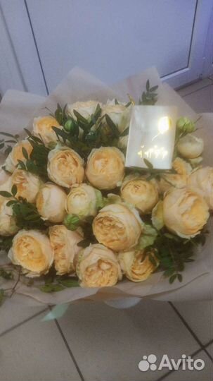 Пионовидные розы.Букет