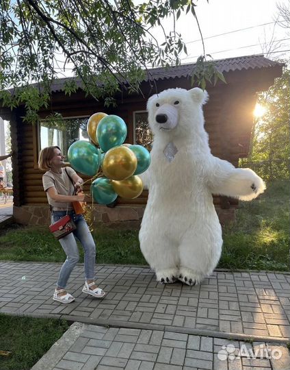 Белый Медведь / Панда / Кинг Конг / Ростовые куклы