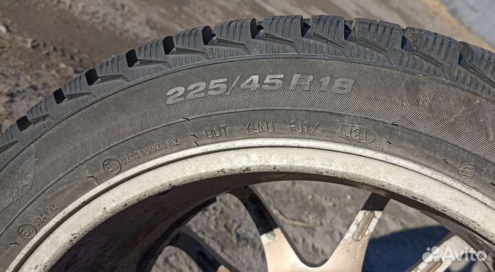 Диски 5 100 r18 японские