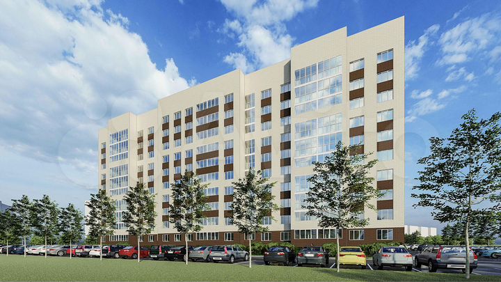 1-к. квартира, 36,3 м², 4/10 эт.