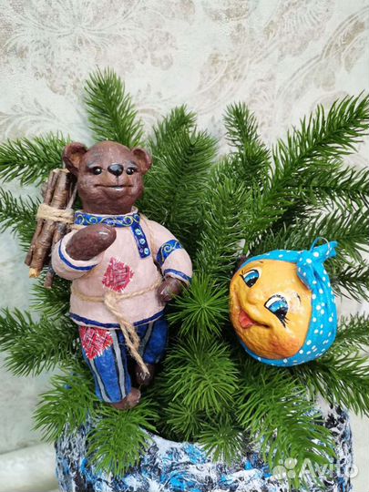 Ватные игрушки