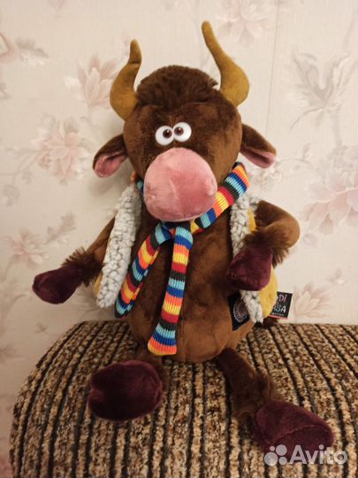 Мягкие игрушки Корова и Бык budi basa, для пары