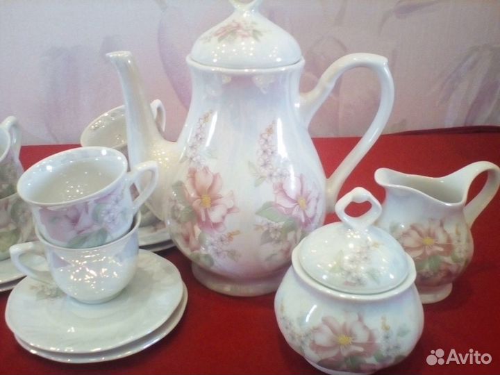 Сервиз кофейный новый 6 персон Польша