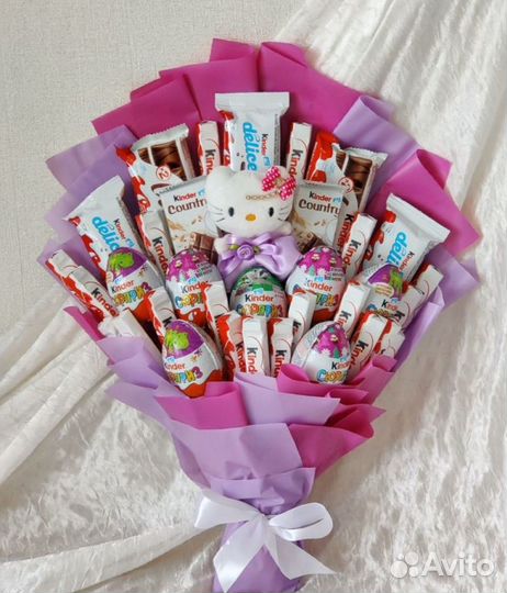 Букет из киндеров