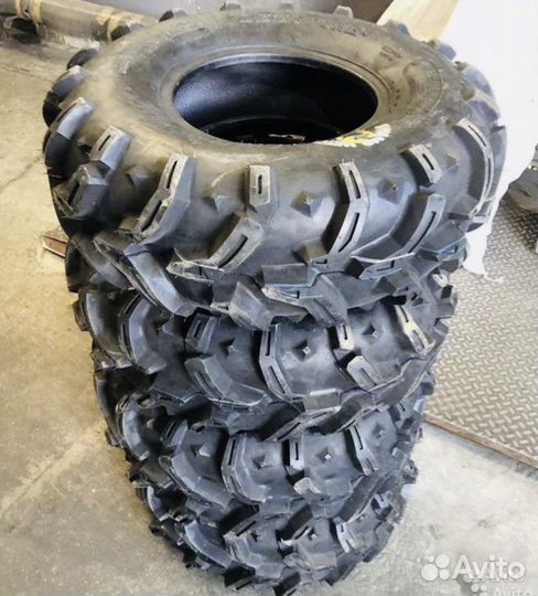 Комплект новых шин ведьма 25/12 для квадроцикла