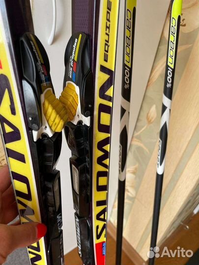 Лыжи беговые salomon