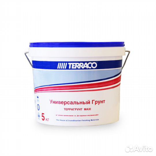 Террако Terragrunt maxi проникающая грунтовка