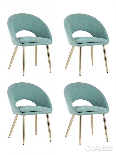 Стул Кензи мятный 4 шт