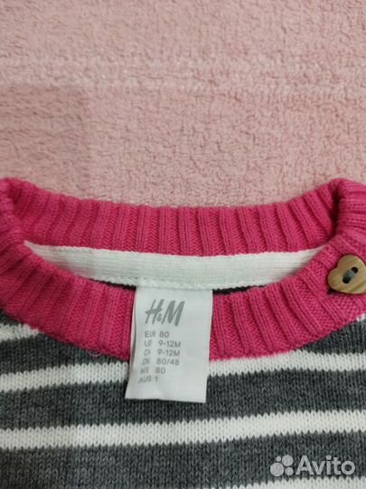 Джемпер, свитер HM для девочки новый