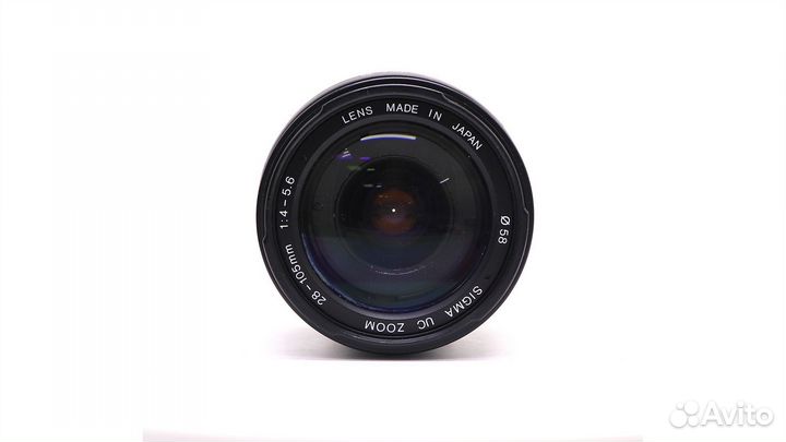 Sigma 28-105mm F4-5.6 UC zoom