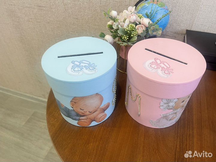 Коробки на девочку и мальчика к свадьбе