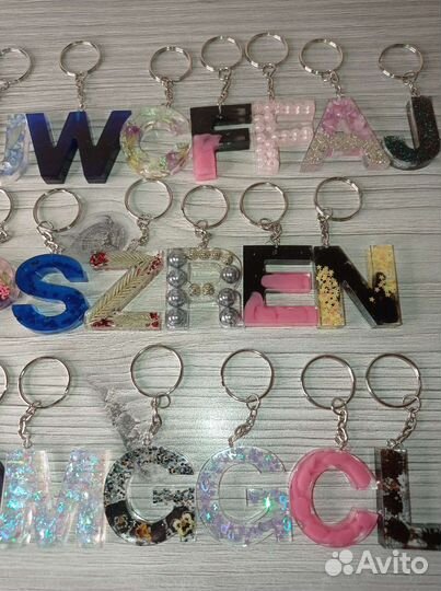 Брелки из эпоксидной смолы