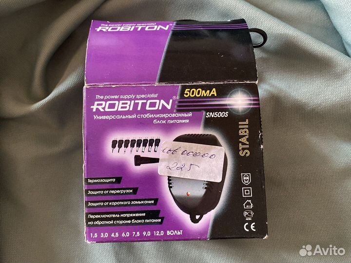 Стабилизированный блок питания robiton