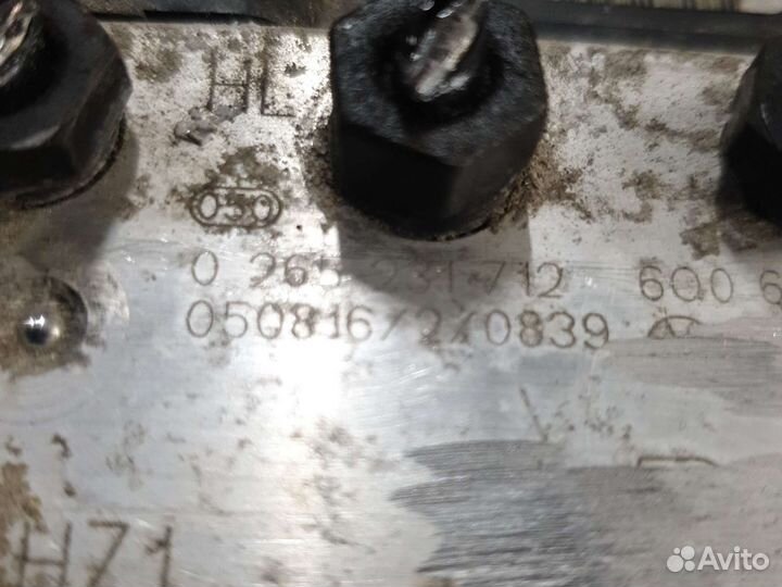 Блок ABS 6Q0614117S skoda fabia II