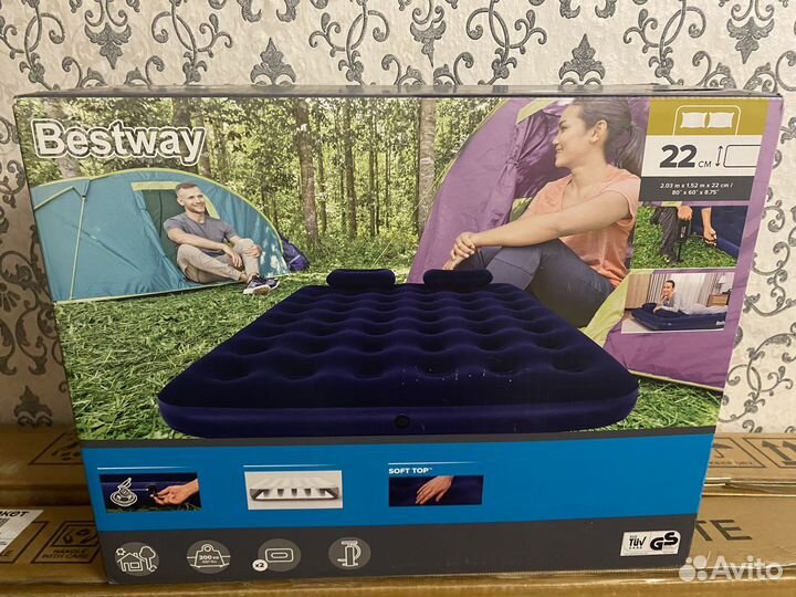 Матрас надувной новый